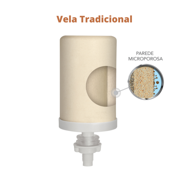 Filtro de Barro Santo Antônio - 10 litros - 4 velas - comprar online